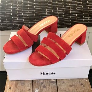 Marais Jane Mule 7.5 Cherry